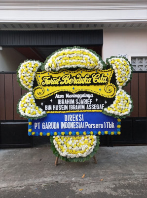 Papan Bunga Duka di Mafututu